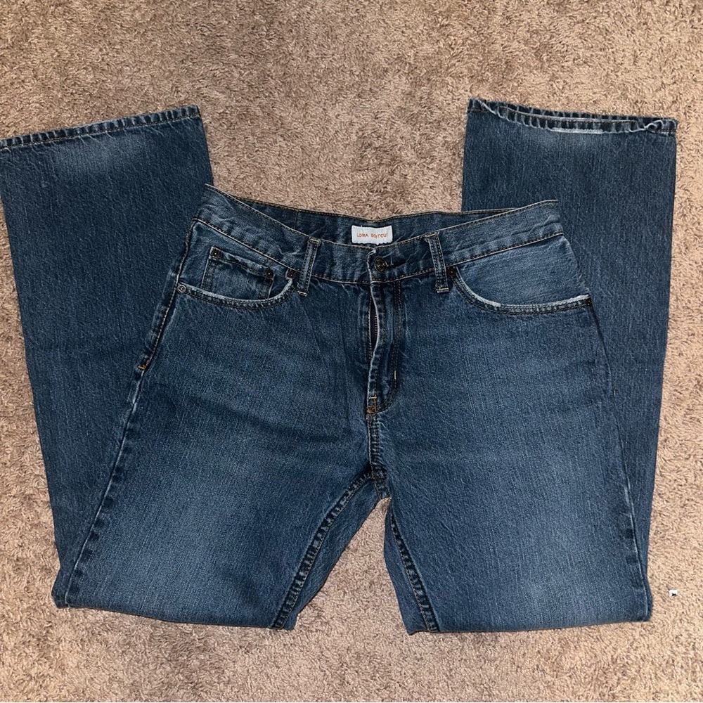 Men’s Dark Denim Loma Bootcut Jean